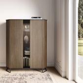 modern exclusive design uveges vitrin szekreny lagy zarodasu rendszer levagott sarkok domboru felulettel led vilagitassal fem labbal nappali haloszoba.jpg